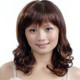 韩国中长卷发中年假发逼真 假发女短发妈妈中老年假发中长发 包邮