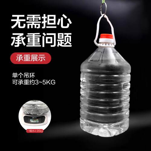 不锈钢浴帘挂环窗帘开口环活扣挂勾扣环罗马杆圈大号金属浴帘挂钩