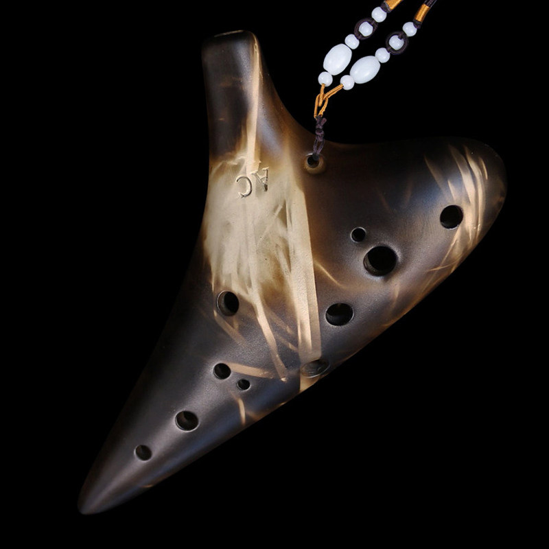 陶笛12孔 中音AC 初学者十二孔c调专业小学生儿童6入门乐器