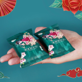 国潮风压缩毛巾30 50特厚纯棉一次性洗脸巾棉柔巾酒店浴巾旅行装