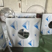 定制不锈钢餐桌各种尺寸开孔 圆桌方桌