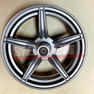 三阳原厂三代目四代目战速小龟改装配件轮毂电镀新款钢圈12寸前