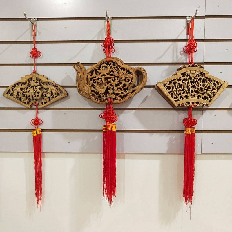 新款中式东阳木雕挂件香樟实木扇形圆形仿古雕刻工艺品背景墙壁挂,家居饰品,木雕,淘宝优惠券,粉丝福利购,淘宝优惠卷