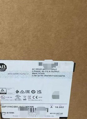 AB罗克韦尔变频器20F11FC104JA0NNNNN/20F11FC2P1JA0NNNNN