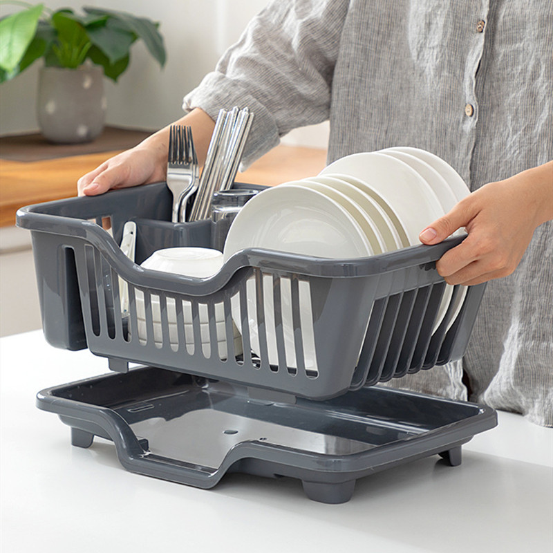 北欧高颜值加厚沥水碗篮碗碟置物架厨房大号滴水放盘子筷子收纳盒,厨房/烹饪用具,厨房置物架/置物柜/角架,淘宝优惠券,粉丝福利购,淘宝优惠卷