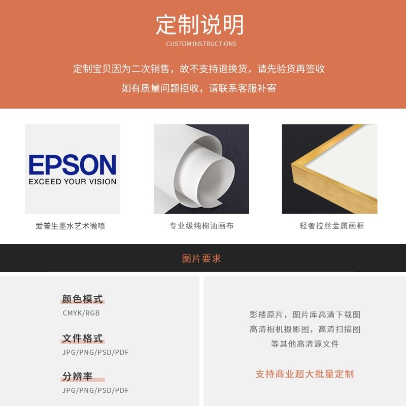 美式客厅装饰画沙发背景墙挂画复古花卉手绘油画荷花欧式大气壁画