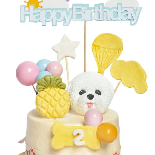 狗猫咪生日宠物蛋糕三文鱼鸡肉纯肉送头像 泰迪柯基比熊喵汪厨房