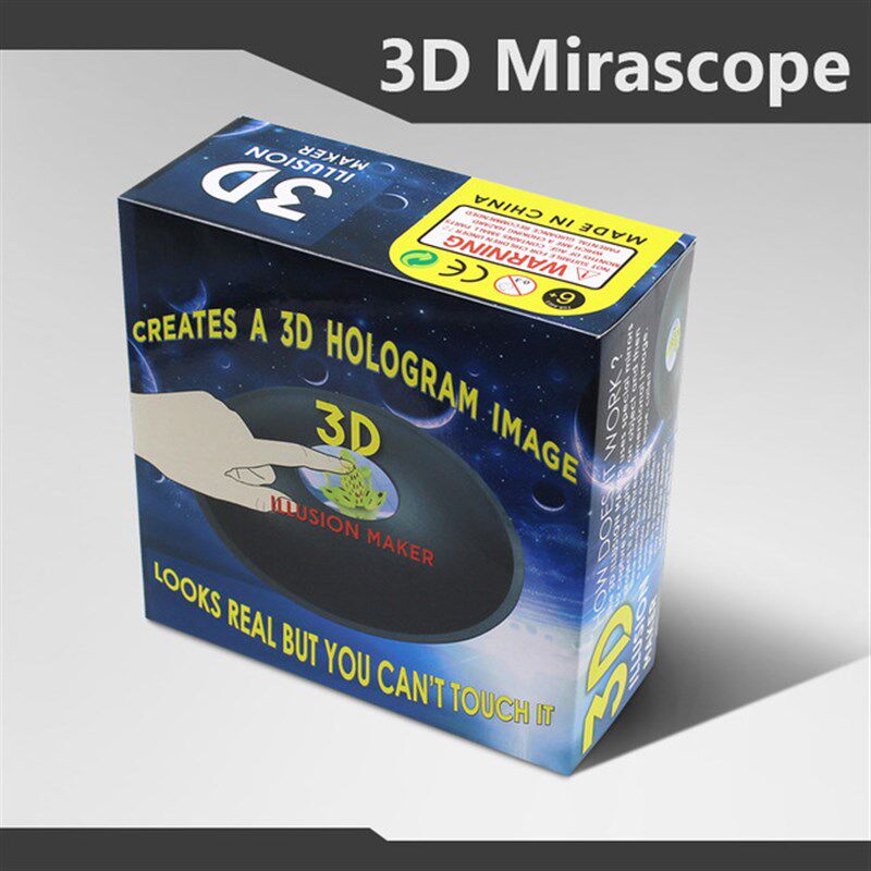创意3D立体魔幻镜视错觉幻视光学实验光学折反射原理投影玩具解压