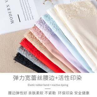 纯棉内裤女中老年大码蕾丝高腰本命牛年妈妈大红色内衣裤收腹提臀