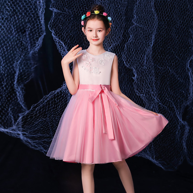 六一儿童合唱服演出服女童舞蹈大合唱团中小学生诗歌朗诵表演服装