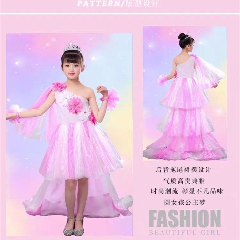 环保服儿童幼儿园手工塑料袋衣服女童亲子时装秀走秀公主裙拖尾裙,童装/婴儿装/亲子装,儿童演出服,淘宝优惠券,粉丝福利购,淘宝优惠卷