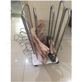 包邮 服装 店衣架收纳整理架神器可移动金色不锈钢展示货架放衣架子