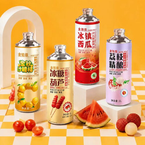 头狼冰糖葫芦果啤10P金铂版