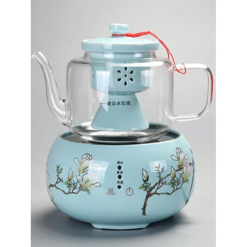 电陶炉茶炉加厚高硅玻璃煮茶器烧水泡茶家用煮茶壶触摸陶瓷电陶炉