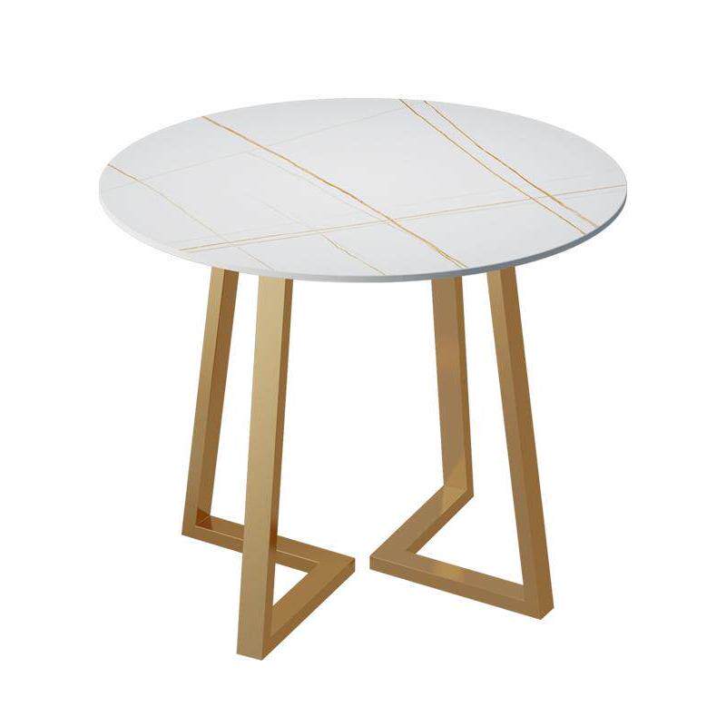 北欧轻奢接待洽谈小圆桌会客黑白色家用圆形咖啡店奶茶店桌椅组合