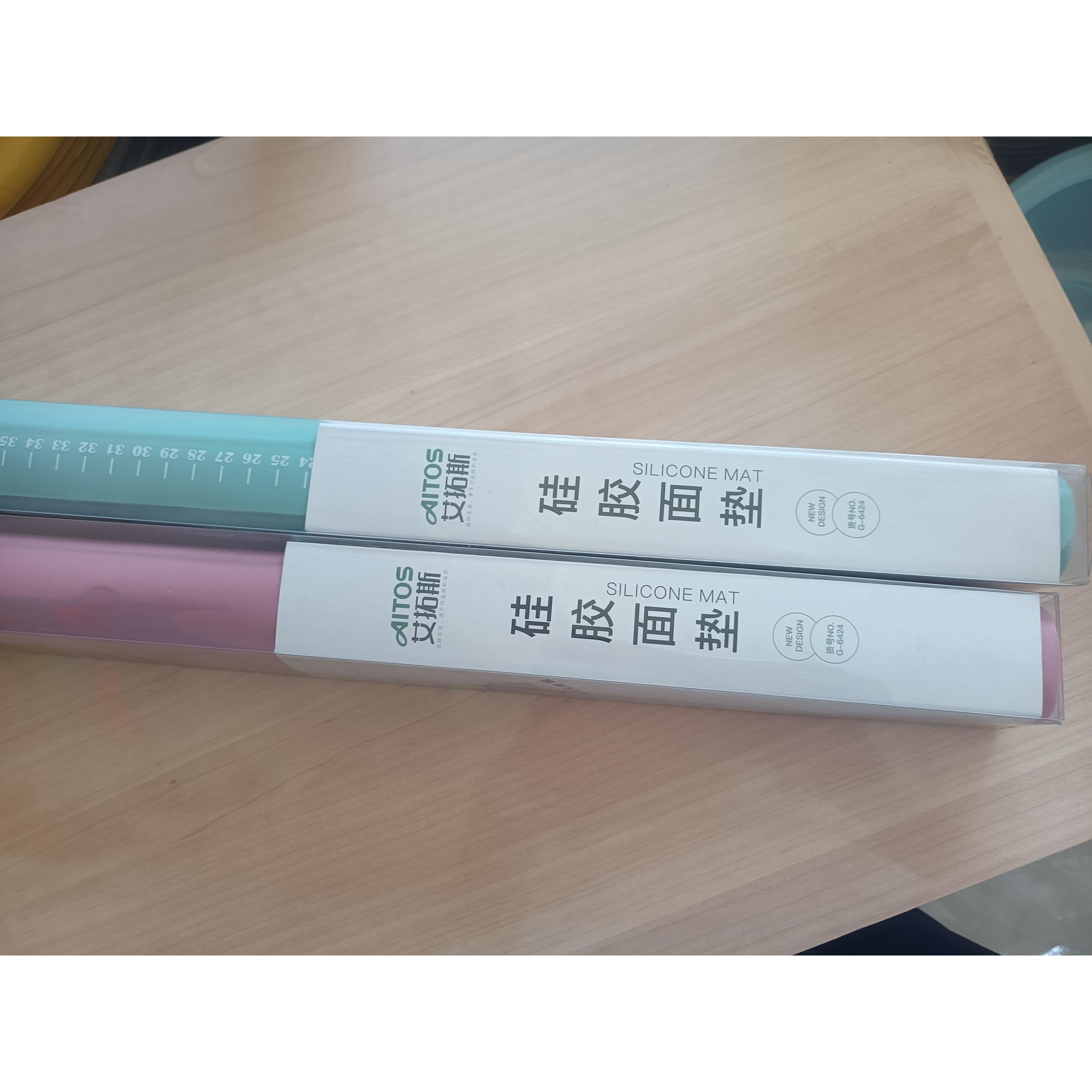 艾拓斯卷扣式面垫食品级矽胶揉面垫烘焙工具和面垫加厚耐高温案板