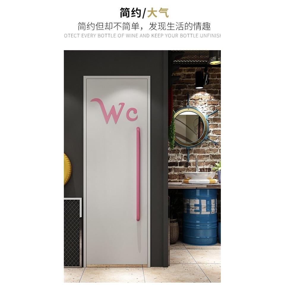 工业风复古铁艺集装箱门厕所卫生间餐厅创意装饰网红简易推拉移门