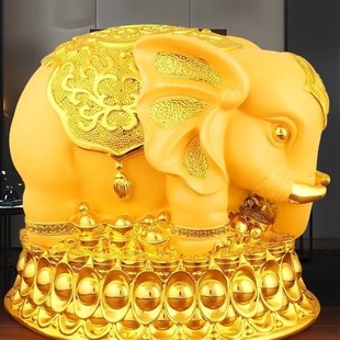 金象存钱罐2023年新款只进不出大人储蓄罐客厅摆件超大容量储钱罐