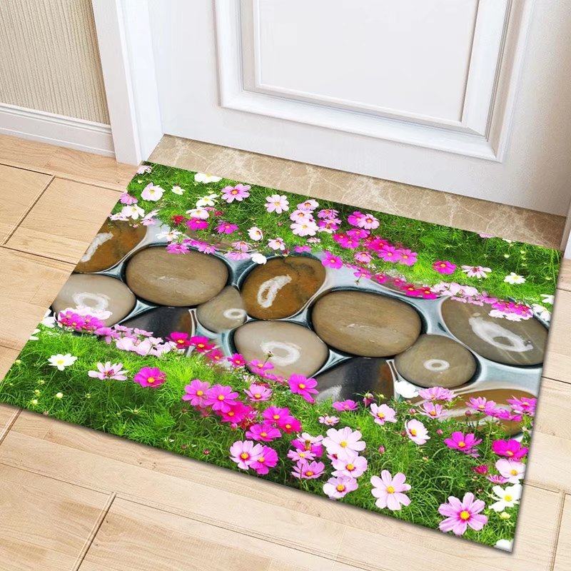 中式硅藻泥卫生间浴室吸水门口地垫进门入户洗手台厕所软脚垫地毯,居家布艺,入户地垫,淘宝优惠券,粉丝福利购,淘宝优惠卷