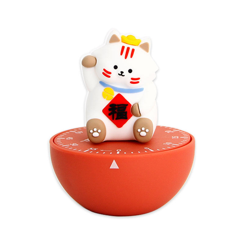 新品招财猫时间管理器学生学习阅读自律定时提醒器机械卡通倒时器,居家日用,定时器/计时器,淘宝优惠券,粉丝福利购,淘宝优惠卷