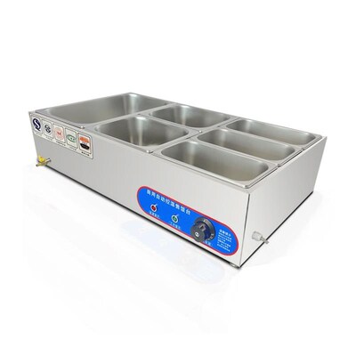 快餐保温台商用加热台式自助餐自选餐车售饭包子售卖车粥热菜卤炉