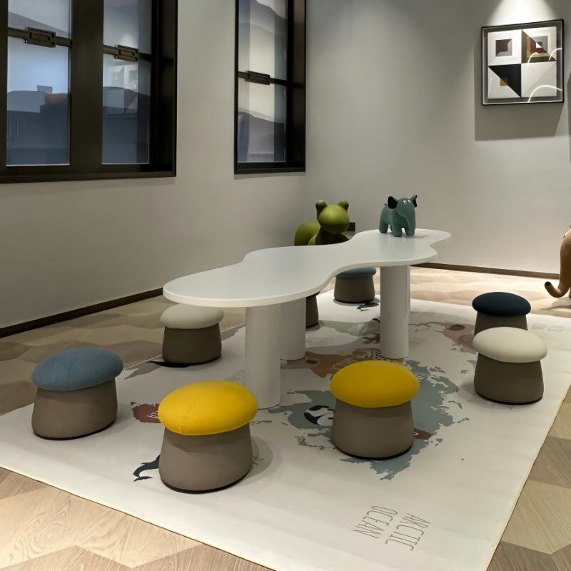 售楼处儿童区桌椅组合阅读圆凳架空层儿童乐园娱乐区手工桌椅定制,住宅家具,儿童桌/手工桌,淘宝优惠券,粉丝福利购,淘宝优惠卷