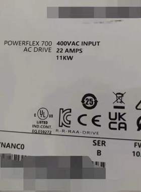 AB罗克韦尔变频器20BC125A0AYNANC0/20BC140A0AYNANC0