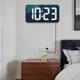 电子数字挂钟LED夜光静音钟表挂墙家用客厅电视柜摆钟台钟闹钟