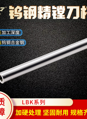 钨钢精镗刀杆抗震精镗合金刀杆C19 24 32 LBK1 2 3-150 200 250