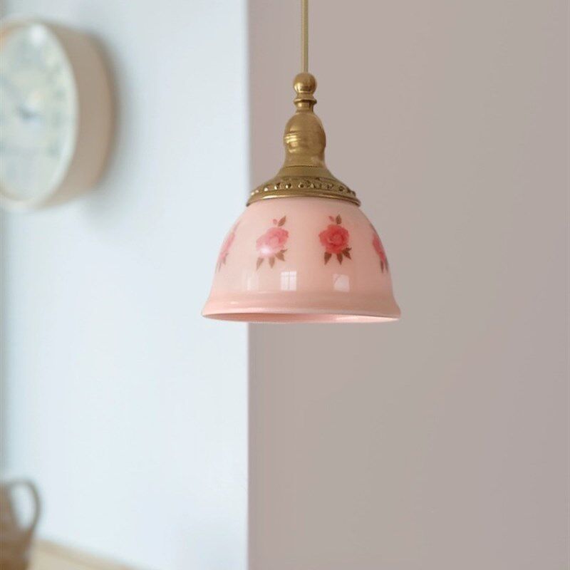 法式少女心儿童房床头吊灯粉色卧室复古书房玄关橱窗小吊灯mooi,家装灯饰光源,床头/玄关/吧台/过道吊灯,淘宝优惠券,粉丝福利购,淘宝优惠卷