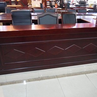 政府会议桌主席台培训桌椅会议室桌子演讲台领导发言台长条形桌椅