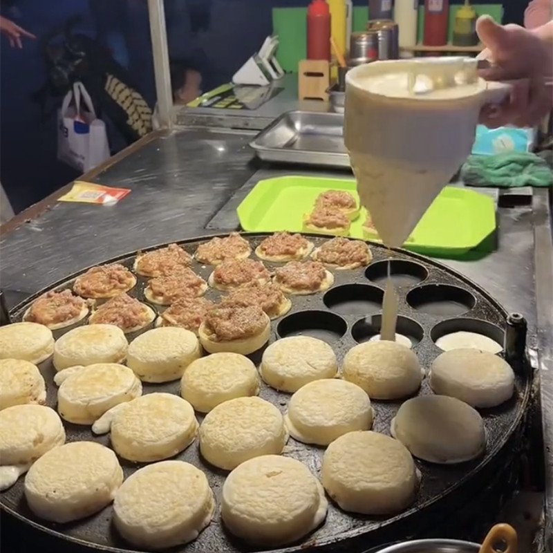 鸡蛋汉堡漏斗下料分液器杂粮饼章鱼小丸子面糊漏液工具锥形漏斗
