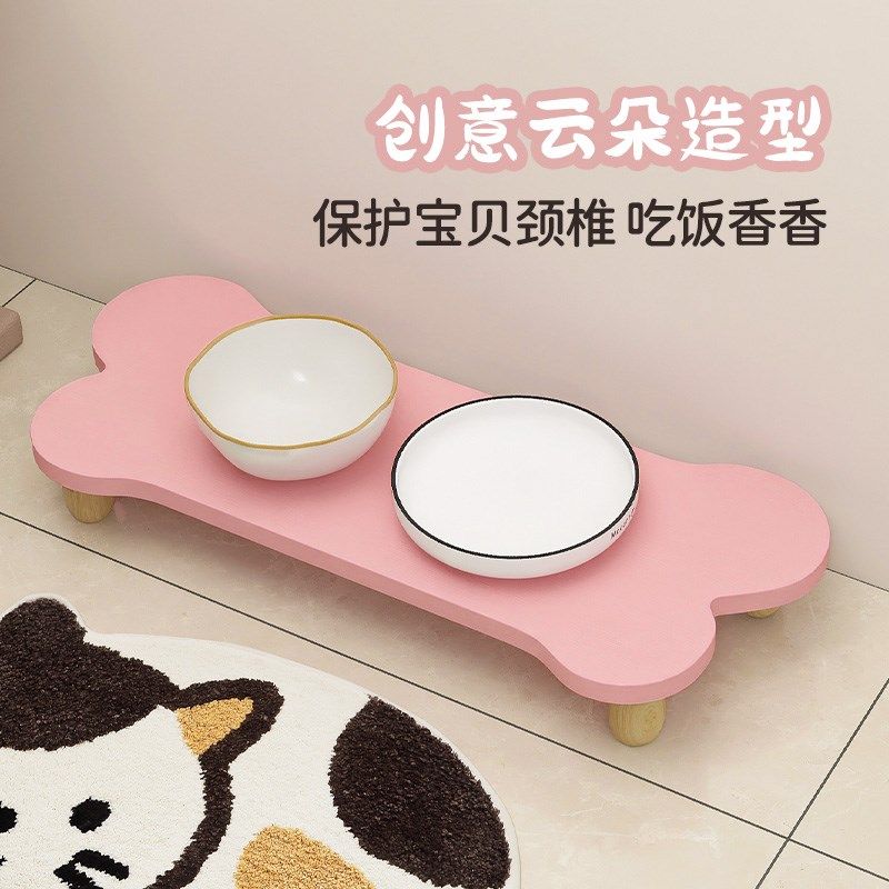 宠物碗垫高自动喂食器架子猫碗木架猫狗碗餐架猫盆增高架喝水架,宠物/宠物食品及用品,宠物智能喂食器,淘宝优惠券,粉丝福利购,淘宝优惠卷