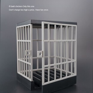 秃鸡!没事做 把Ta的手机关起来吧 迷你牢笼 手机监狱 摆件礼物