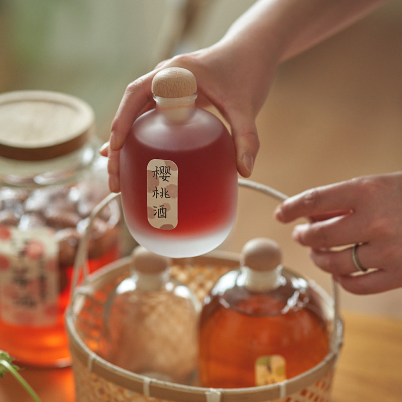 杨梅酒小酒瓶果酒空瓶酿酒自酿泡酒玻璃瓶密封罐白酒分装瓶子红酒,厨房/烹饪用具,密封罐,淘宝优惠券,粉丝福利购,淘宝优惠卷