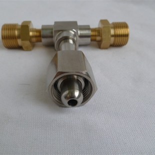 G5/8三通接头 气瓶三通转换头 5/8转换接头 钢瓶分流三通接头四通