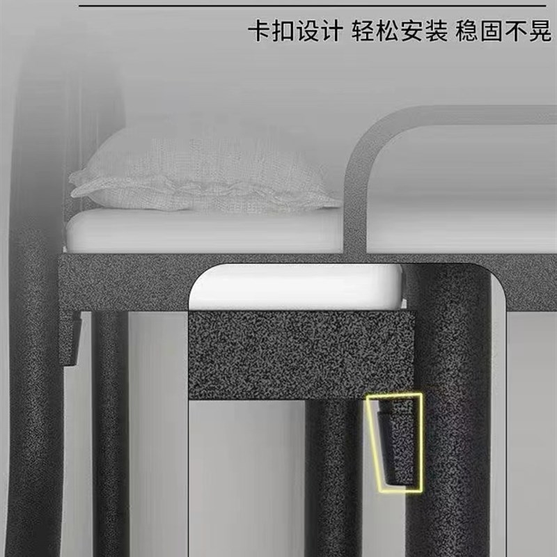 上下铺子母床铁床上下床铁架床加厚高低床铁艺床上下床双层床深圳