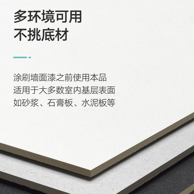卡度内外墙面抗碱封闭底漆渗透型底漆基膜涂料油漆乳胶漆