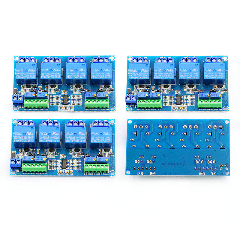 4路继电器模块 四路通道 电压比较 继电器电路模块LM339 元器件,电子元器件市场,继电器,淘宝优惠券,粉丝福利购,淘宝优惠卷