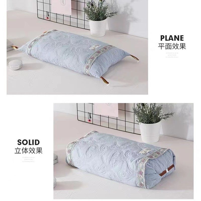 全棉水洗棉成人荞麦壳枕头2件套荞麦皮枕芯颈枕带枕套学生可拆洗,床上用品,功能枕/保健枕/养生枕,淘宝优惠券,粉丝福利购,淘宝优惠卷