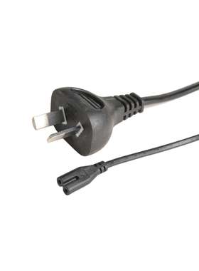 厂家直销澳规SAAA电源线 H05VV-F3*1平方 1.2米 直三插品字尾