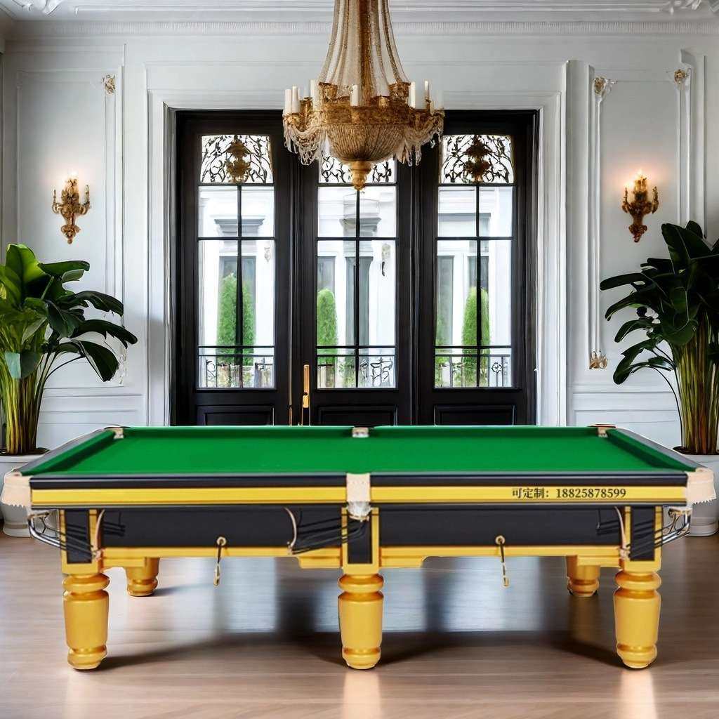 黑八台球桌划线尺寸黑八台球桌多少钱一张乐昌中式黑八台球桌