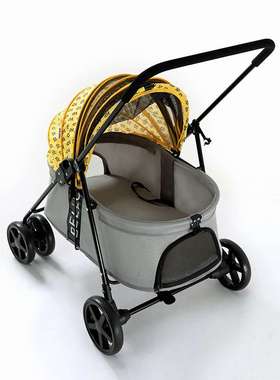 Bello SP01K-M 厂家宠物推车外贸轻便折叠宠物猫狗手推车