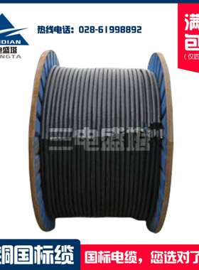 三电 重型铜芯铜护套聚氯乙烯外护套矿物质电缆 BTTVZ 4*25
