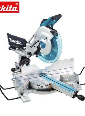 makita牧田LS1216滑动复合式斜断锯介铝机界铝机铝型材切割锯台锯