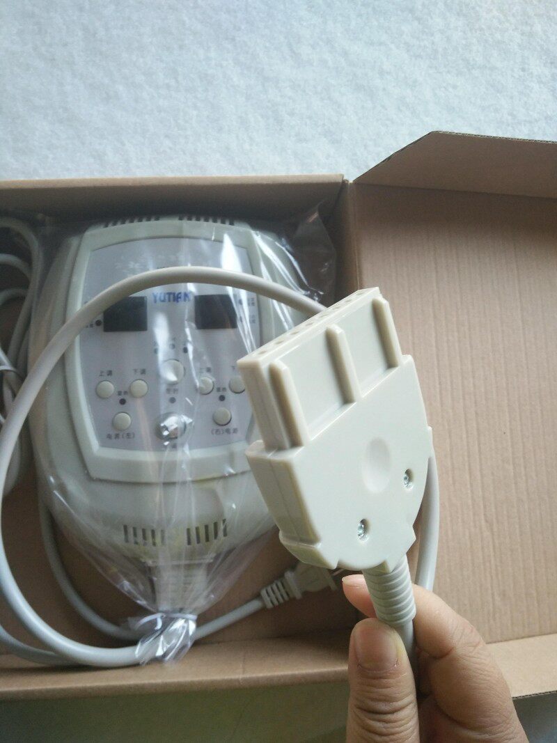 红瑞玉石水晶床垫开关温热玉石水晶床垫八孔双控数码开关0928富迪