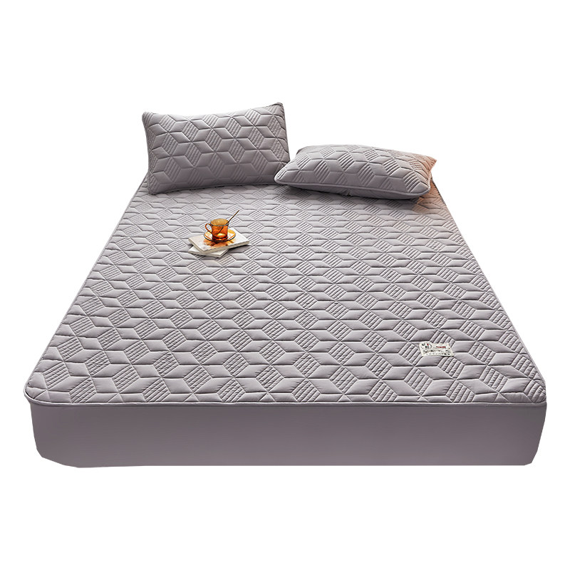 纯棉防水床笠单件全棉床罩夹棉床垫保护罩儿童隔尿床套防滑防尘罩,床上用品,床笠,淘宝优惠券,粉丝福利购,淘宝优惠卷