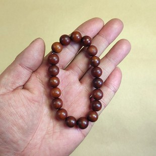 雷击枣木手串男女款老木料雕刻出行平安护身随身精雕手工打磨文玩