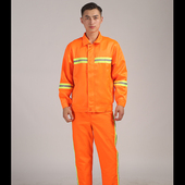 反光清洁工服劳保服道路施工园林绿化 套装 环卫服 环卫工作服长袖
