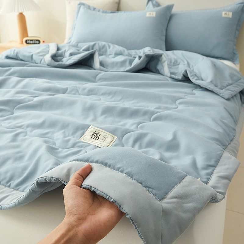 新疆纯棉花夏被空调被夏凉被纯棉花被夏季薄被子单双人可机洗水洗,床上用品,棉花被,淘宝优惠券,粉丝福利购,淘宝优惠卷